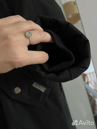 Винтажная куртка парка утепленная