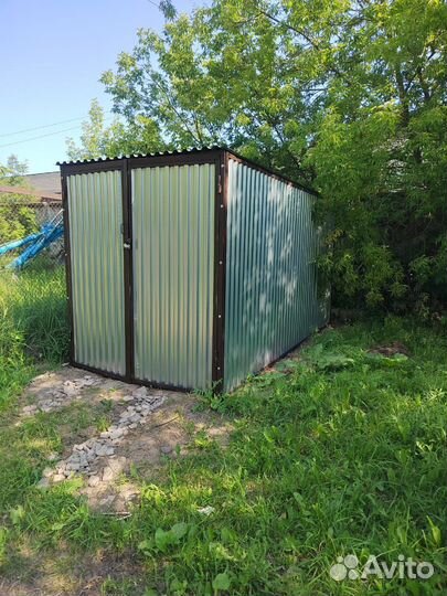 Гараж / Ракушка односкатный