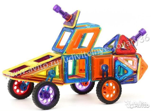 Магнитный конструктор Magical Magnet 98 деталей