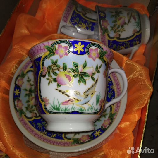 Сервиз на 6 персон (чашка+блюдце)