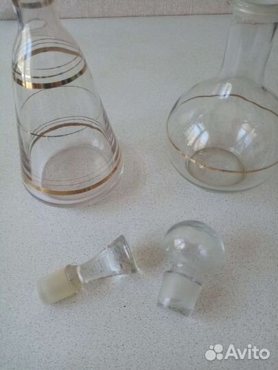 Графины Стеклянные СССР