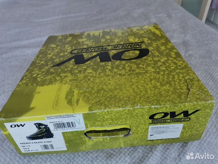 Лыжные ботинки One Way premio 9 skate 41004