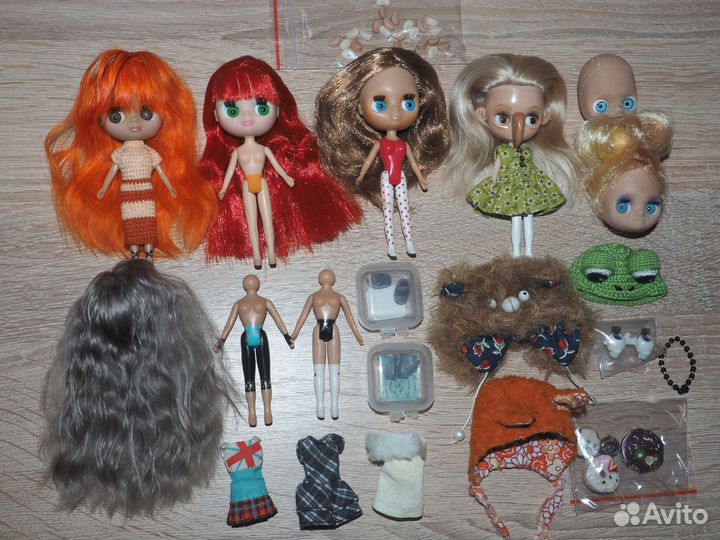Лот куклы Blythe Petite, littlest pet shop