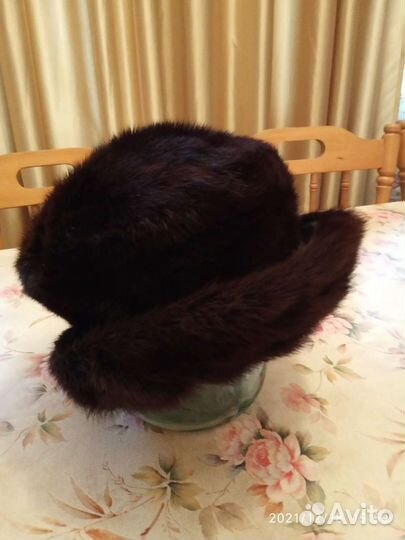 Шапка норковая женская