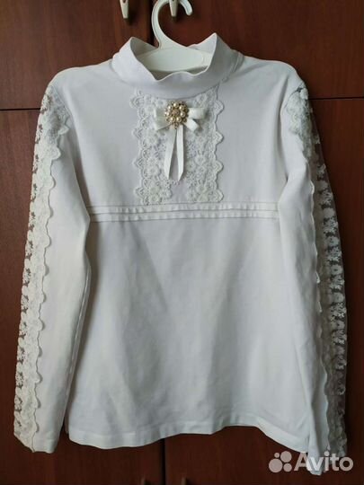 Школьная блузка 134 140