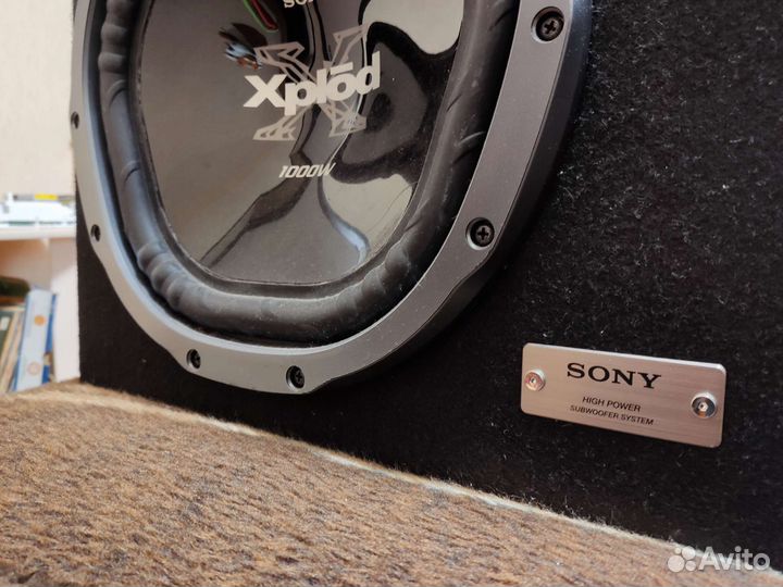 Сабвуфер автомобильный Sony