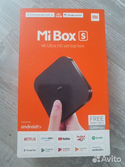 Приставка Xiaomi mi box S 4K