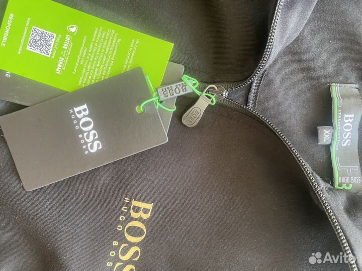 Худи зип мужское hugo boss