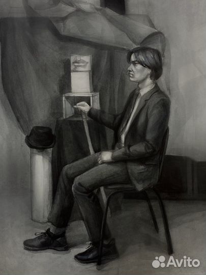 Портреты на заказ, картина на холсте