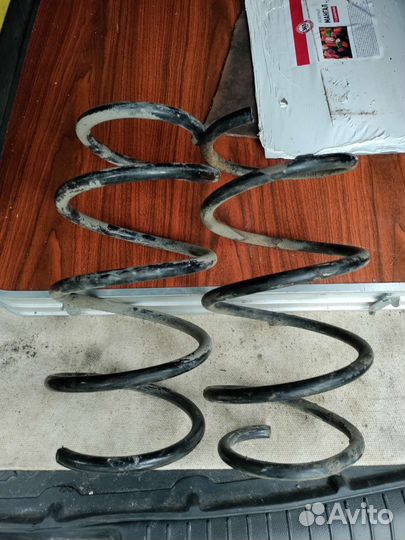 Передние пружины м-тех bmw e60 с занижением