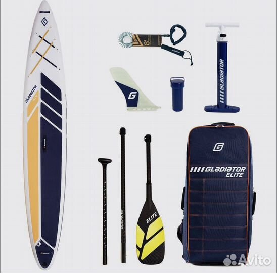 Sup board gladiator 12.6 r сап гладиатор, гоночный