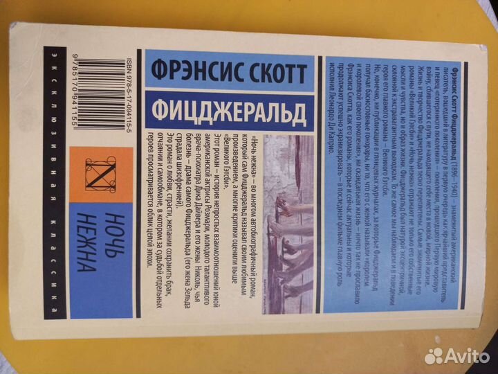 Книга Ночь нежна