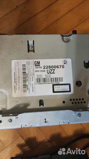 Магнитола Opel Astra j