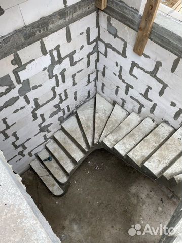 Монолитные бетонные лестницы