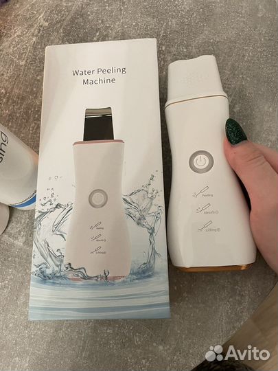 Ультразвуковой аппарат для чистки лица и гели