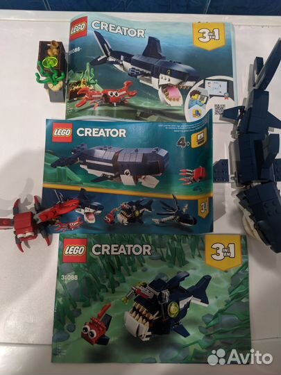 Lego Creator 31088 Обитатели морских глубин