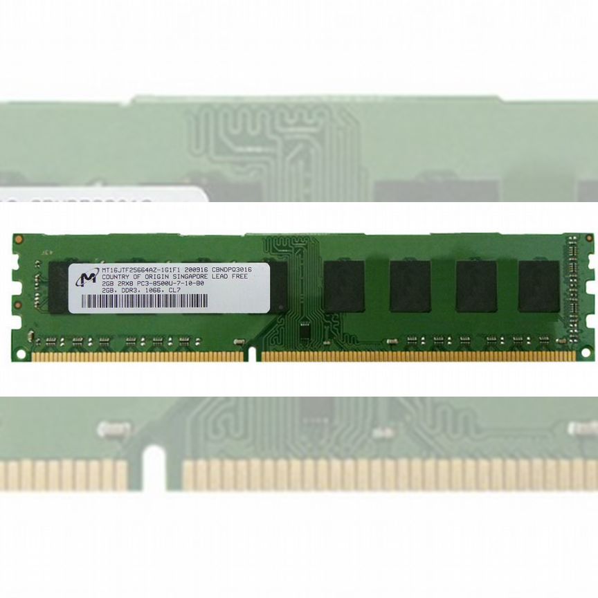 [MT16JTF25664AZ-1G1F1] Оперативная Память Micron 2gb Mt16jtf25664az-1g1f1