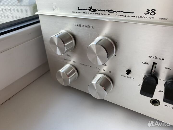 Luxman LX 38. Ламповый усилитель