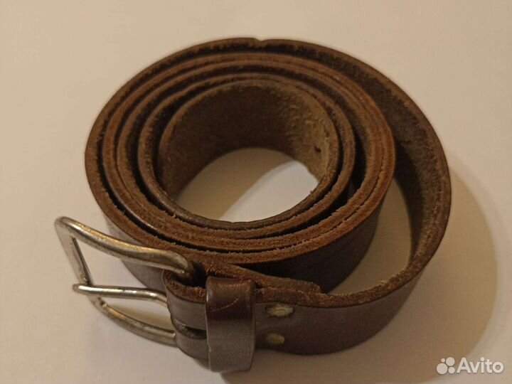 Ремень мужской кожаный СССР