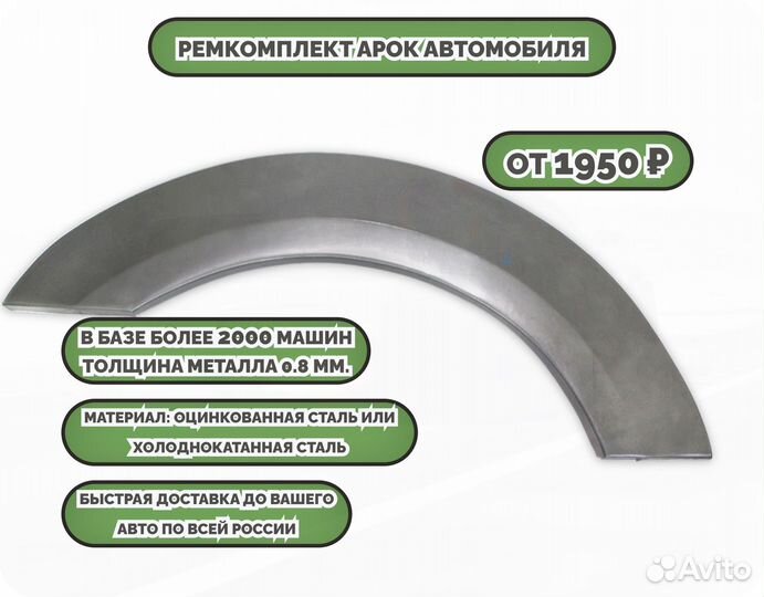 Ремонтные арки на автомобиль