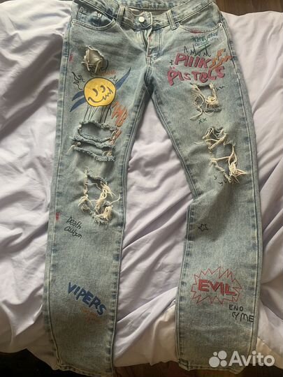 Кастомные джинсы