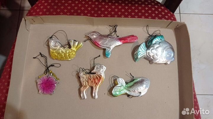 Елочные игрушки пр-во СССР и гдр