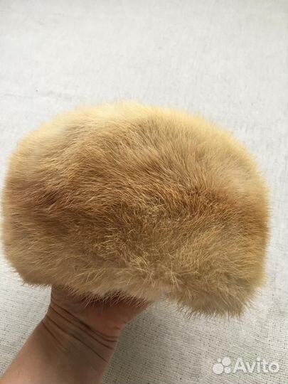 Шапка норковая женская