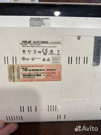 Нетбук asus eee pc