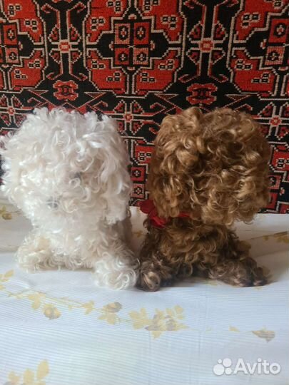 Советские игрушки СССР мягкие собаки