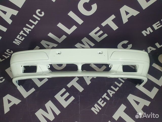 Бампер Ваз 2114 Спорт белый