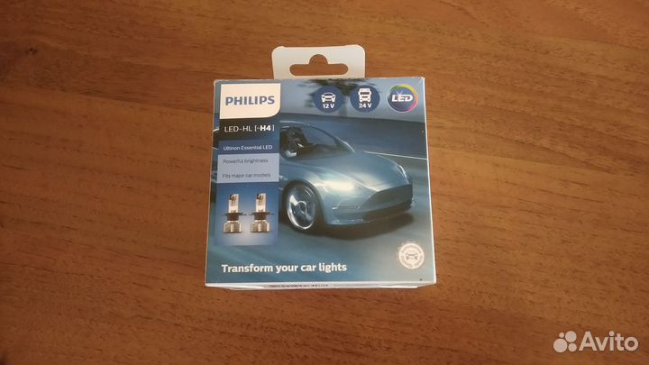 LED лампы h4 Philips