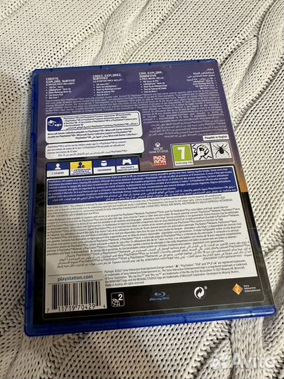 Minecraft ps4 диск