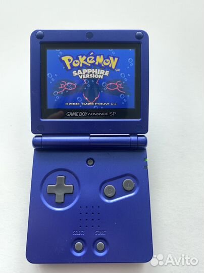 Pokemon sapphire на nintendo game boy advance
