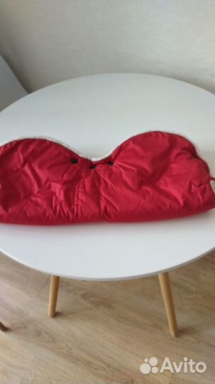 Меховой конверт в коляску овчина