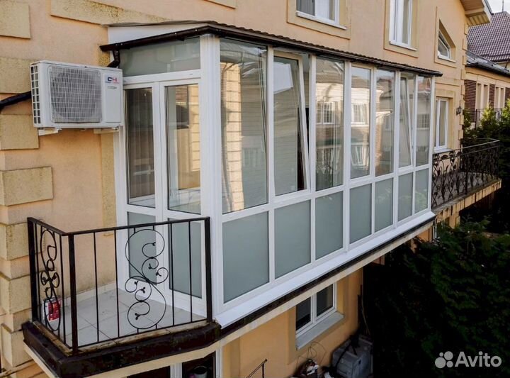 Остекление / Обшивка и Утепление балконов и лоджий