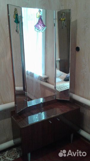 Трюмо трельяж с зеркалом СССР