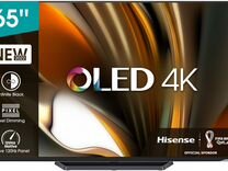 Телевизор qled Hisense 65 65A85H черный 4K Ultra H