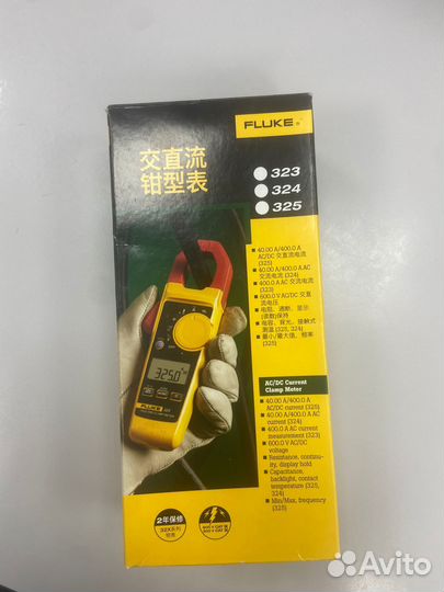 Fluke 324 токоизмерительные клещи