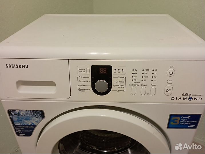 Стиральная машина samsung diamond 6 кг