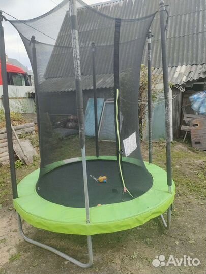 Батут с сеткой бу