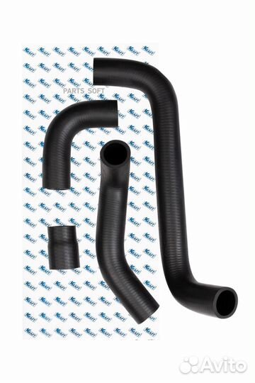 Kraft KT885806 Комплект патрубков радиатора ваз 21