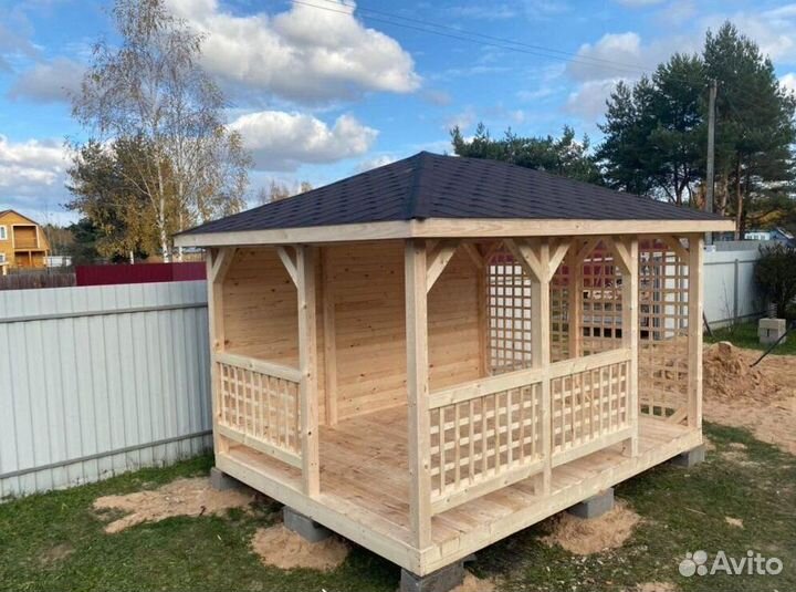 Беседка под ключ