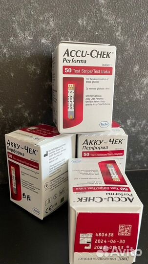 Тест полоски accu chek