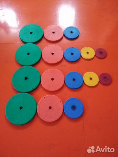 Комплект дисков (блины) для штанги, гантелей