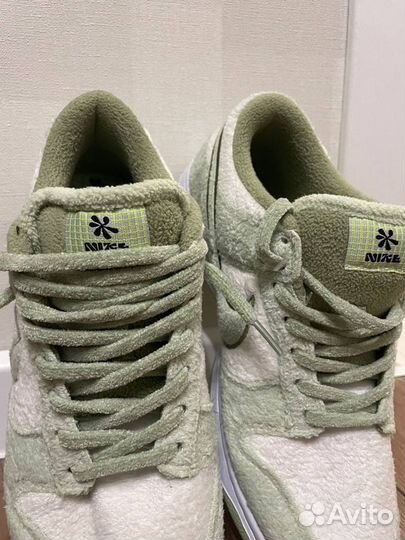 Кроссовки Nike SB dunk low SE Fleece Pack Honeydew