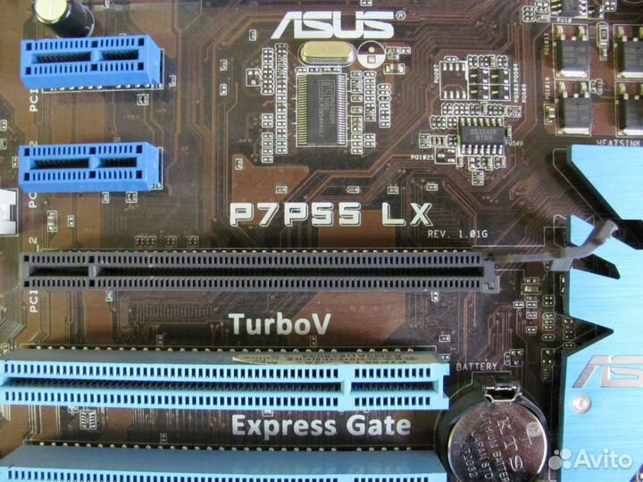 Материнская плата asus P7P55 LX