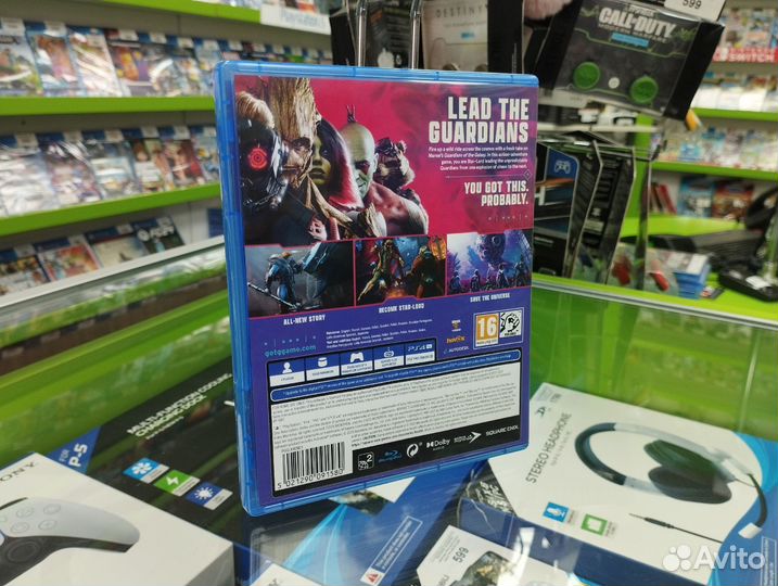 Marvel Стражи Галактики для PlayStation 4 Б.У