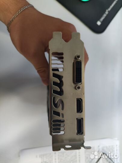 Видеокарта MSI GTX 1050TI