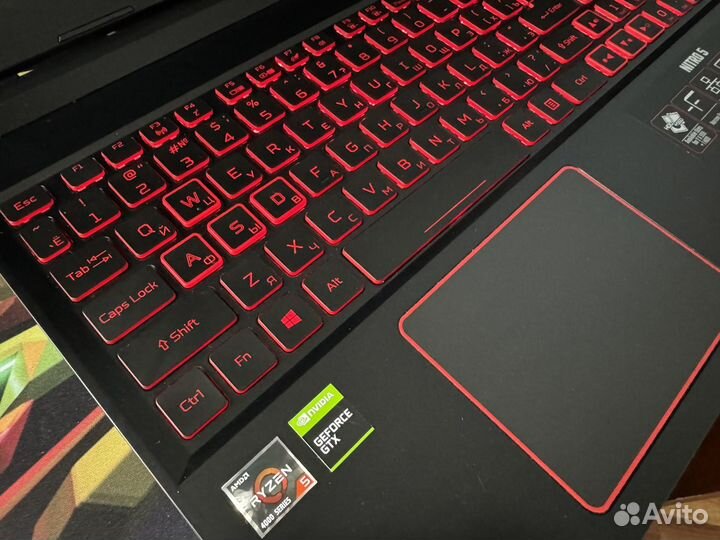 Игровой ноутбук aser nitro 5 AMD Ryzen 5 4600H