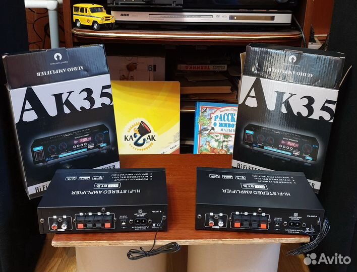 Усилитель Ak35 Hi-Fi аuх mр3 bluetооth FM USB